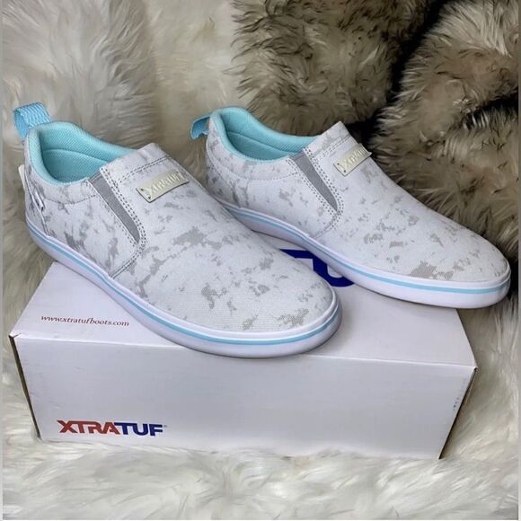 Women's Xtratuf Sharkbyte Eco Explorer Grade Size 9.5 Shoes New in Box - Picture 5 of 8